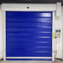 Porta de congelador rápida de PVC industrial para sala fria